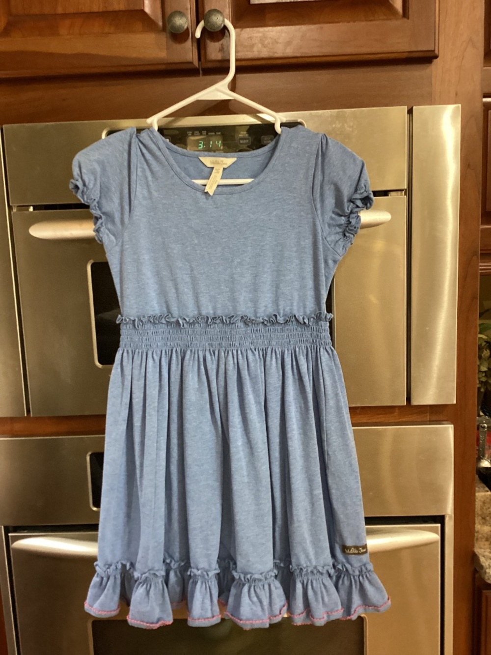 Matilda Jane Blue Ruffle Dress